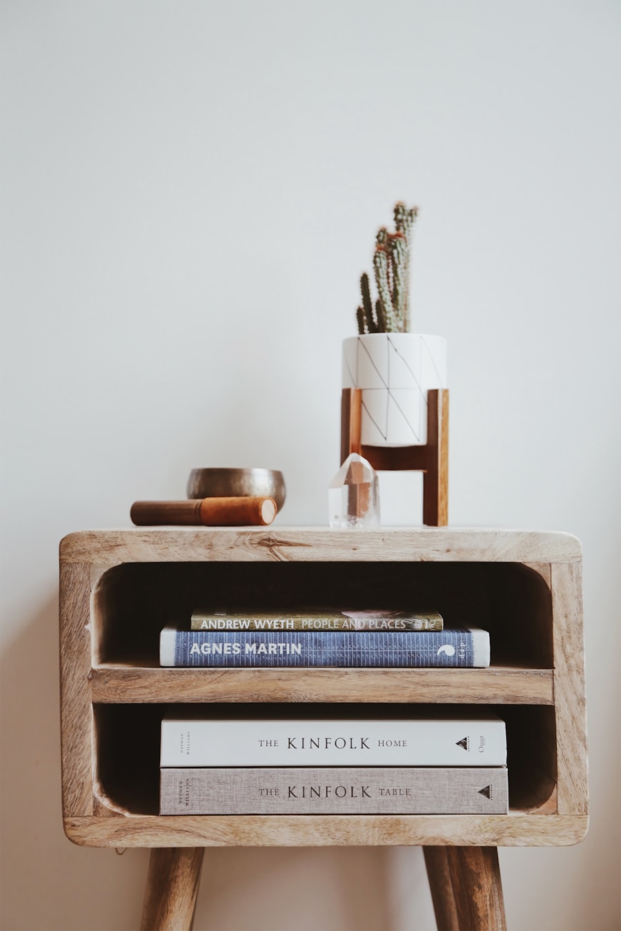 Stacked textiles in neutral palette